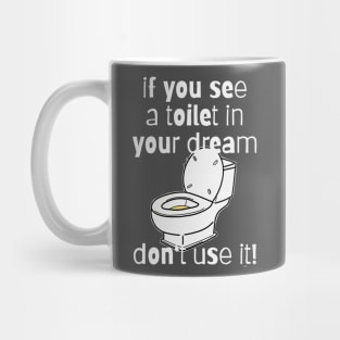 Toilet Dream (dark) Mug